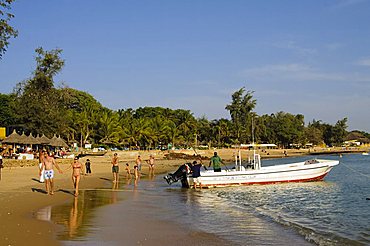 Beach at Saly, Senegal, West Africa, Africa