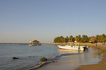 Beach at Saly, Senegal, West Africa, Africa