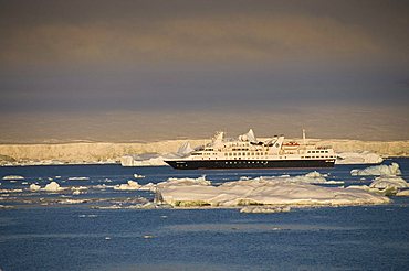 Ice in the Antarctic Sound, The Antarctic Peninsula, Antarctica, Polar Regions