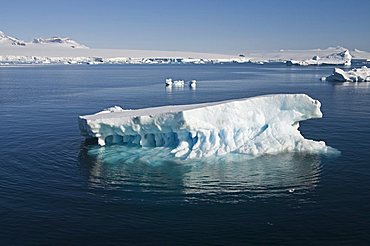 Ice in the Antarctic Sound, The Antarctic Peninsula, Antarctica, Polar Regions