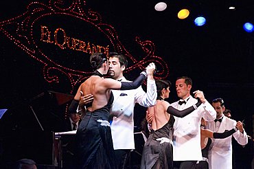 Tango show at restaurant, Buenos Aires, Argentina, South America