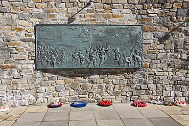 War memorial for Falklands War with Argentina, Port Stanley, Falkland Islands, South America