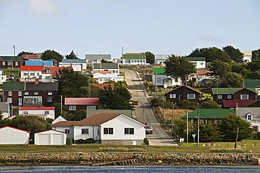 New housing, Port Stanley, Falkland Islands, South America