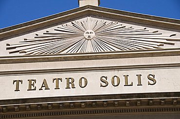 Teatro Solis, opera house, Montevideo, Uruguay, South America