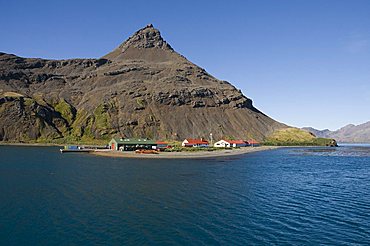 British Antarctic Survey site, King Edwards point, Grytviken, South Georgia, South Atlantic