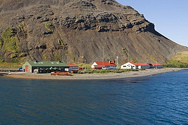 British Antarctic Survey site, King Edwards point, Grytviken, South Georgia, South Atlantic