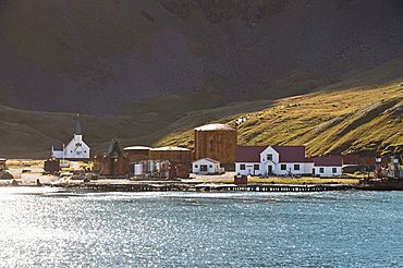 Old whaling station, Grytviken, South Georgia, South Atlantic