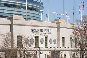 Soldier Field, Chicago, Illinois, United States of America, North America