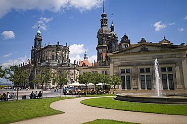 The Court Palace, Dresden, Saxony, Germany, Europe