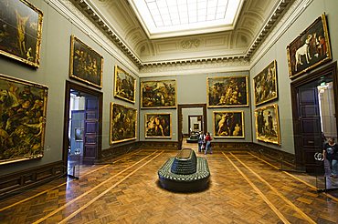 The Gemalde Gallery, Zwinger, Dresden, Saxony, Germany, Europe