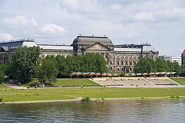 Finance and Cultural Ministry Building, Dresden, Saxony, Germany, Europe