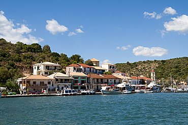 Vathi, Meganisi, Ionian Islands, Greek Islands, Greece, Europe