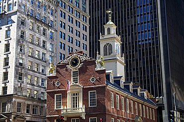 Old State House, Boston, Massachusetts, New England, United States of America, North America