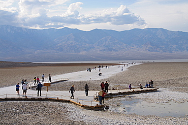 Badwater Basin, Death Valley, California, United States of America, North America