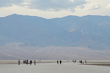 Badwater Basin, Death Valley, California, United States of America, North America