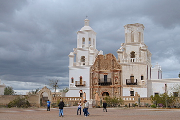 San Xavier Mission, Arizona, United States of America, North America