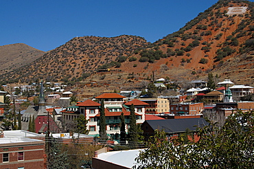 Bisbee, an old copper mining town, Arizona, United States of America, North America