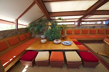 Taliesin West, personal home of Frank Lloyd Wright, near Phoenix, Arizona, United States of America, North America