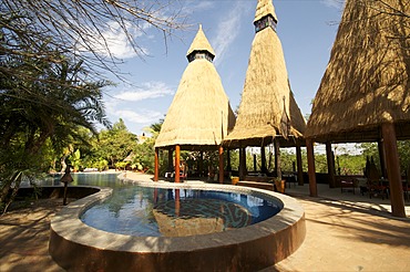 Mandina Lodge, Makasutu Forest, near Banjul, Gambia, West Africa, Africa