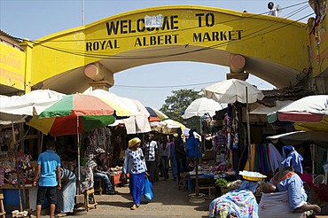 Royal Albert Market, Banjul, Gambia, West Africa, Africa