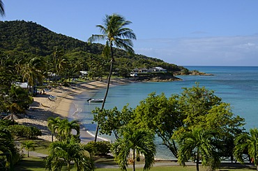 Hawksbill Beach, Hawksbill Hotel, Antigua, Leeward Islands, West Indies, Caribbean, Central America