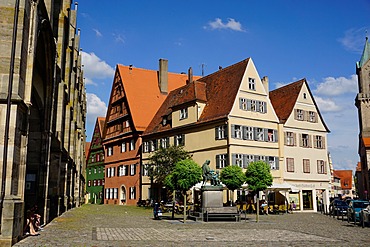 Dinkelsbuhl, Romantic Road, Franconia, Bavaria, Germany, Europe