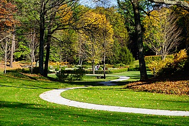 The grounds of The Mount, Edith Wharton's home, Lenox, The Berkshires, Massachusetts, New England, United States of America, North America