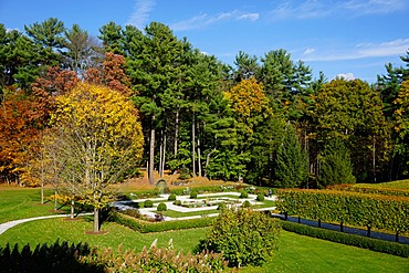 The grounds of The Mount, Edith Wharton's home, Lenox, The Berkshires, Massachusetts, New England, United States of America, North America