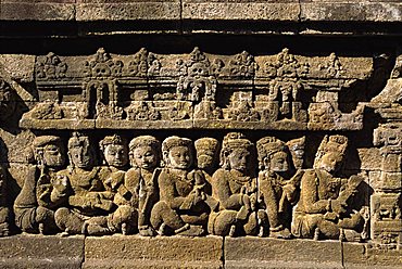 Buddhist temple, Borobudur, UNESCO World Heritage Site, Java, Indonesia, Southeast Asia, Asia