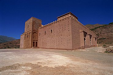 Tin Mall mosque dated from 1153, Tizi-n-Test pass, Morocco, North Africa, Africa