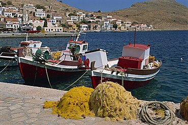 Emborio, Chalki, Halki, Greece, Europe