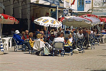 Cafe, Essaouira, Morocco, North Africa, Africa