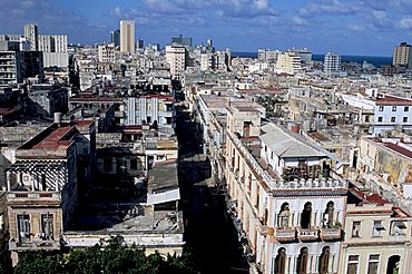 City skyline, Havana, Cuba, West Indies, Central America