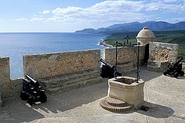 Castle of Morro (Castillo del Morro), Santiago de Cuba, Cuba, West Indies, Central America