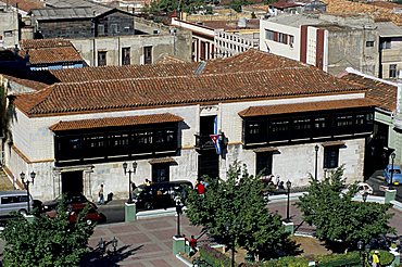 Casa de Diego Velazquez, oldest house in Cuba, Santiago de Cuba, Cuba, West Indies, Central America