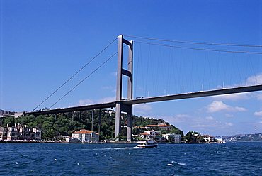 The Bosphorus Bridge, Istanbul, Turkey, Europe