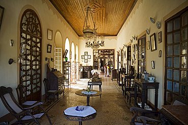 Braganza House, an old Portuguese house, Goa's largest private dwelling, Chandor, Goa, India, Asia