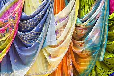 Famous for its hand woven fabrics,Maheshwar, Madhya Pradesh, India