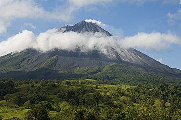 Arenal Volcano from the La Fortuna side, Costa Rica