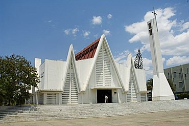 Church near Plaza Central, Liberia, Costa Rica