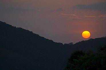 Sunset over Punta Islita, Nicoya Pennisula, Costa Rica, Central America