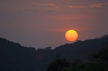 Sunset over Punta Islita, Nicoya Pennisula, Costa Rica, Central America