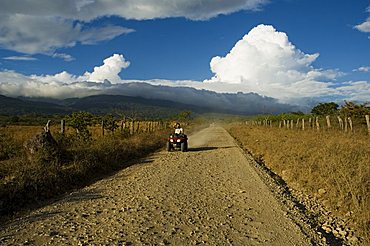 Clouds over the Rincon Volcano, near Rincon de la Vieja National Park, Guanacaste, Costa Rica, Central America