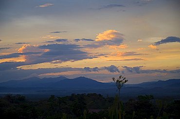 Sunset in the Manuel Antonio area, Pacific Coast, Costa Rica, Central America