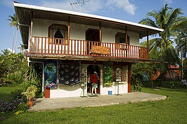 Town of Tortuguero, Costa Rica, Central America