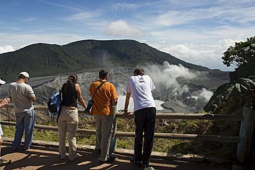 Poas Volcano, Poas National Park, Costa Rica, Central America