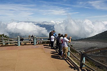 Poas Volcano, Poas National Park, Costa Rica, Central America