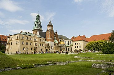 Wawel Cathedral, Royal Castle area, Krakow (Cracow), UNESCO World Heritage Site, Poland, Europe