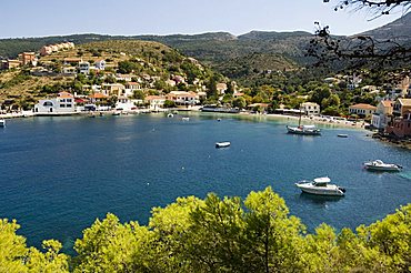 Assos, Kefalonia (Cephalonia), Ionian Islands, Greece, Europe