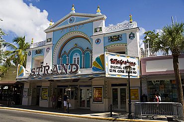 Movie theater converted into shop, Duval Street, Key West, Florida, United States of America, North America